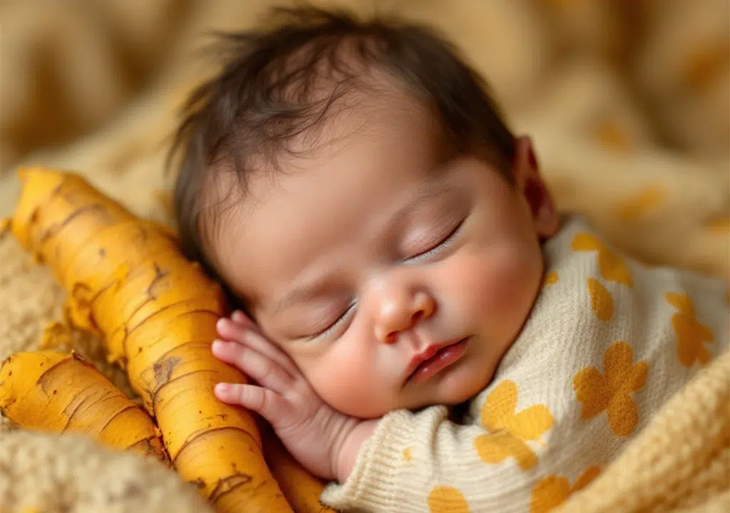زردچوبه برای زردی نوزاد