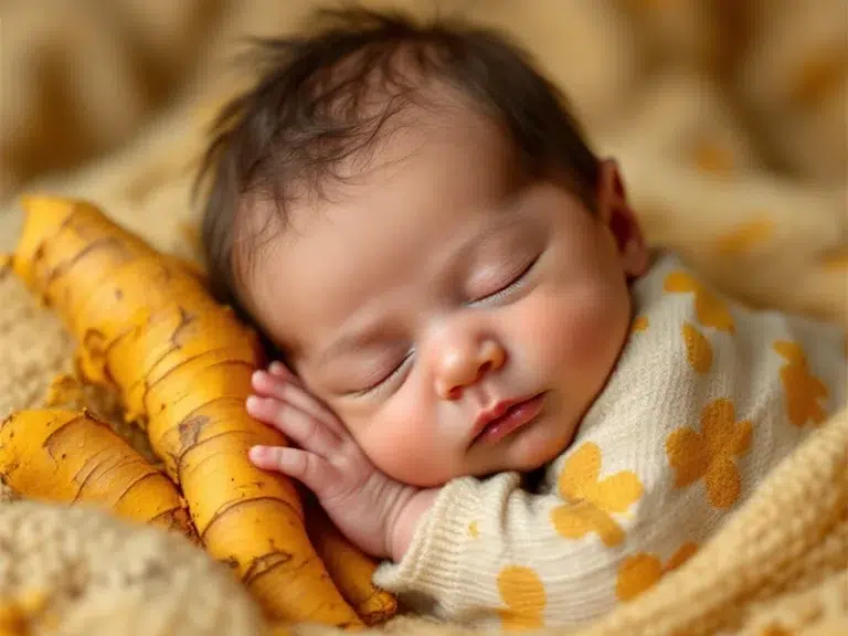 زردچوبه برای زردی نوزاد