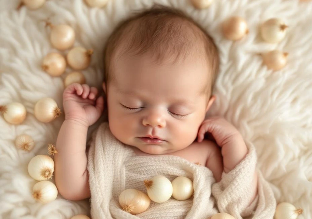 پیاز برای زردی نوزاد