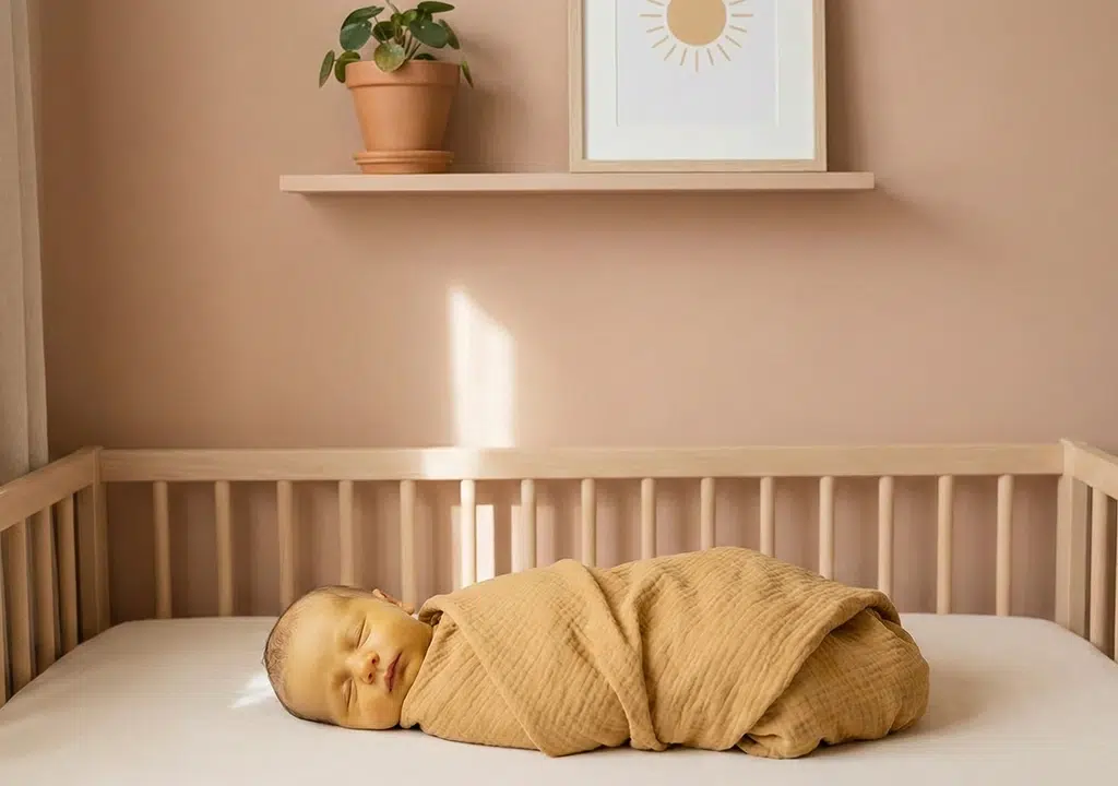 برای گرمی و زردی نوزاد چی خوبه