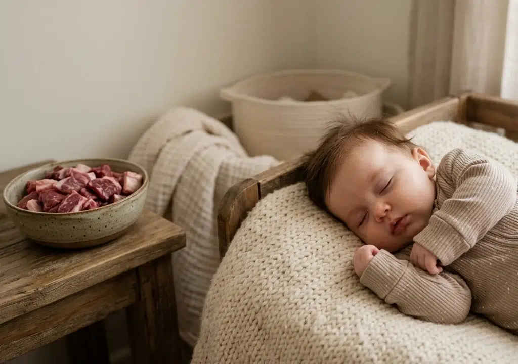 گوشت گوسفند برای زردی نوزاد